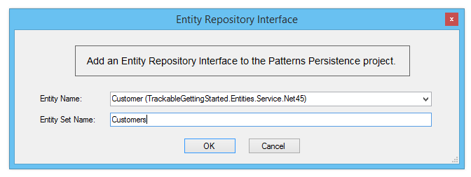 Entity Repository Interface